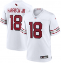 Men's Arizona Cardinals # 18 Marvin Harrison Jr. Nike Player Game WhiteJersey