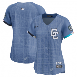 Women's Washington Nationals Nike Blue 2025 City Connect Limited Jersey