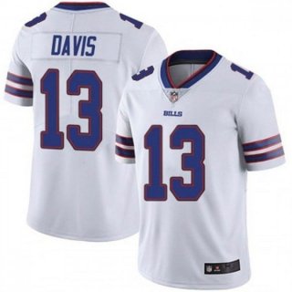 Youth Buffalo Bills #13 Gabriel Davis White Vapor Untouchable Limited Stitched Jersey