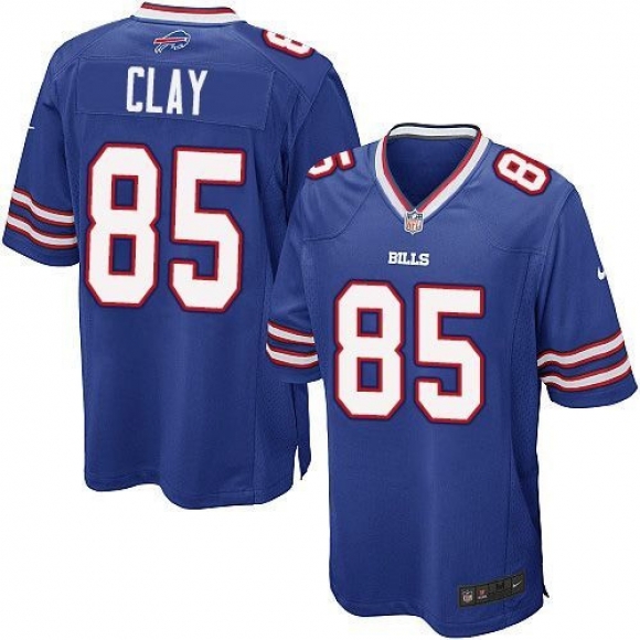 Nike Bills #85 Charles Clay Royal Blue Team Color Youth Stitched NFL New Elite Jersey