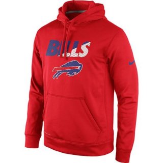 Buffalo Bills Nike Kick Off Staff Performance Pullover Hoodie Red