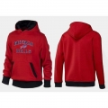 Buffalo Bills Heart & Soul Pullover Hoodie Red & Black