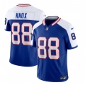 Men's Buffalo Bills #88 Dawson Knox Blue/White 2023 F.U.S.E. Throwback Vapor Untouchable Limited Stitched Jersey