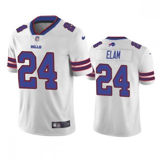 Youth Buffalo Bills #24 Kaiir Elam White Vapor Untouchable Limited Stitched Jersey