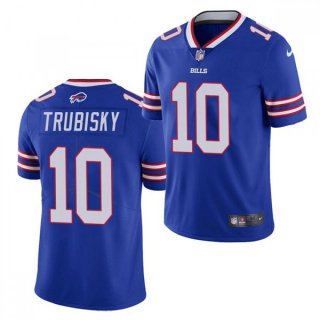 Youth Buffalo Bills #10 Mitchell Trubisky Blue Vapor Untouchable Limited Stitched Jersey