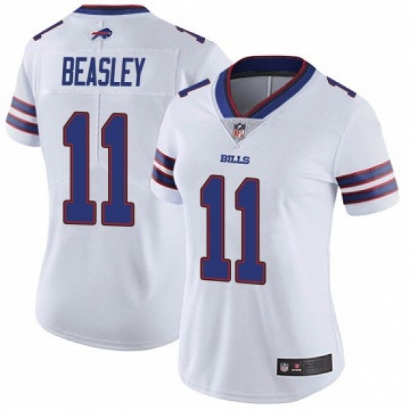 Women's Buffalo Bills #11 Cole Beasley White Vapor Untouchable Limited Stitched NFL Jersey