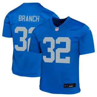 Youth Detroit Lions Brian Branch Nike Blue Alternate Game Jersey