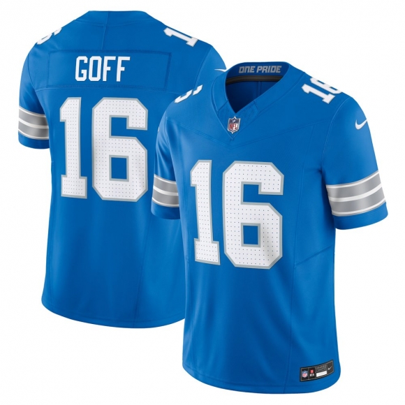 Men's Detroit Lions Jared Goff Nike Blue Vapor F.U.S.E. Limited Jersey