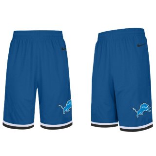 Men's Detroit Lions 2019 Blue Knit Performance Shorts