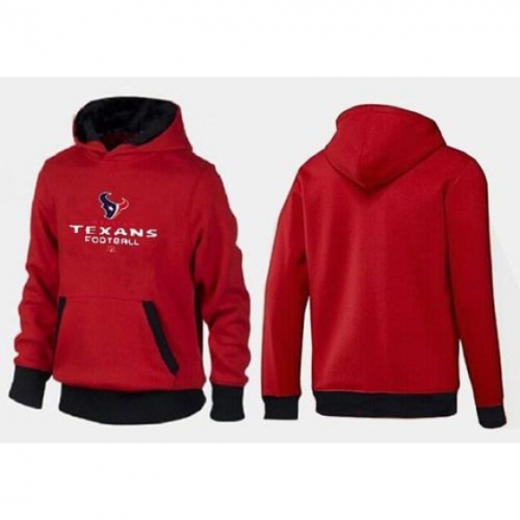 Houston Texans Critical Victory Pullover Hoodie Red & Black