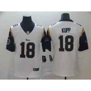 Men's Los Angeles Rams #18 Cooper Kupp White 2019 Vapor Untouchable Limited Stitched NFL Jersey