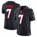 Men's Nike C.J. Stroud Navy Houston Texans #7 Vapor F.U.S.E. Limited Jersey