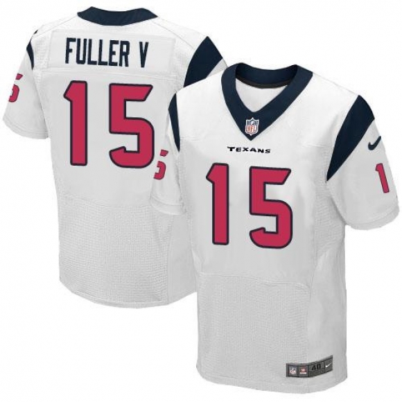 Nike Texans #15 Will Fuller V White Men's Stitched NFL Elite Jersey