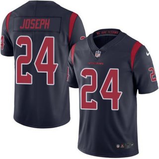 Nike Texans #24 Johnathan Joseph Navy Blue Youth Stitched NFL Limited Rush Jersey