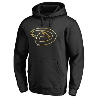 Arizona Diamondbacks Gold Collection Pullover Hoodie Black