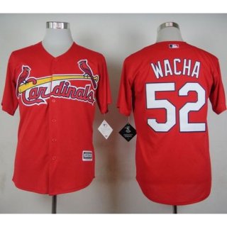 Cardinals #52 Michael Wacha Red Cool Base Stitched MLB Jersey