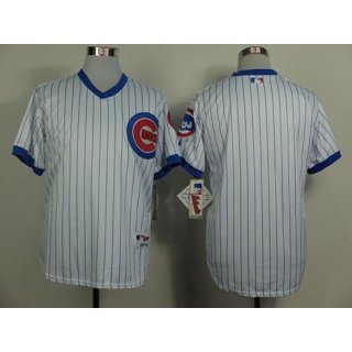 Cubs Blank White 1988 Turn Back The Clock Stitched MLB Jersey