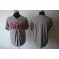 Diamondbacks Blank Grey Cool Base Stitched MLB Jersey