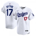 Men's Los Angeles Dodgers Shohei Ohtani Nike White 2024 World Series Champions Home Limited Player Jersey