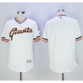 Giants Blank White Flexbase Authentic Collection Cooperstown Stitched MLB Jersey