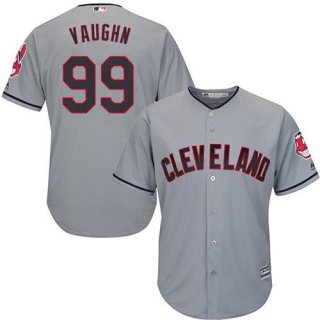 indians #99 Ricky Vaughn Grey Road Stitched Youth MLB Jersey