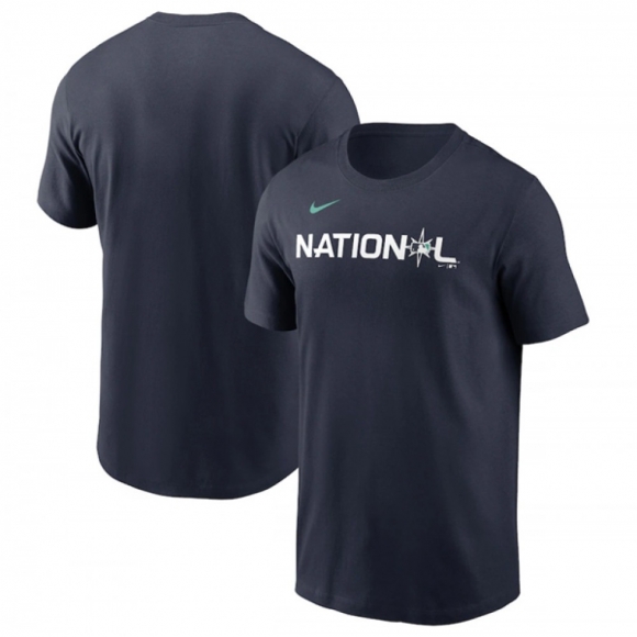 Men's All-star 2023 Navy Wordmark T-Shirt