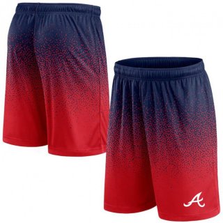 Men's Atlanta Braves Navy/Red Ombre Shorts