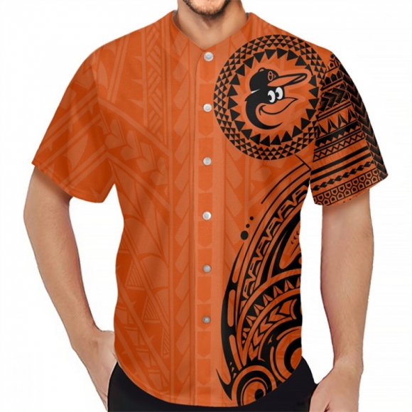 Men's Baltimore Orioles Orange Baseball Jersey