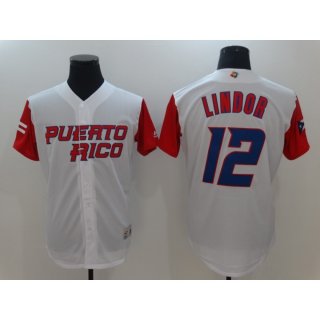 Men's Chicago Cubs #12 Kyle Schwarber White Cool Base Stitched Jersey