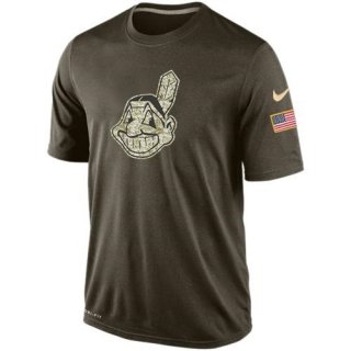 Men's Cleveland indians Salute To Service Nike Dri-FiT T-Shirt