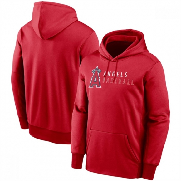 Men's Los Angeles Angels Red Hoodie