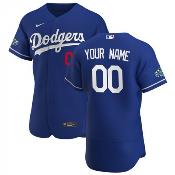 Men's Los Angeles Dodgers Customized Stitched MLB Jersey