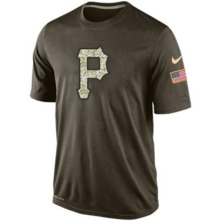 Men's Pittsburgh Pirates Salute To Service Nike Dri-FiT T-Shirt