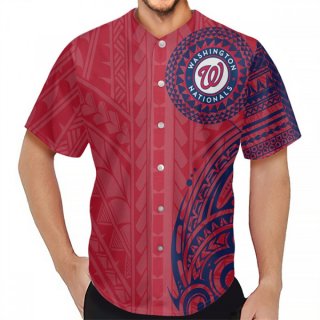 Men's Washington Nationals Red Baseball Jersey