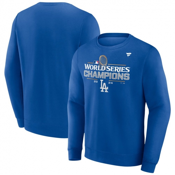 Men's Los Angeles Dodgers Royal 2024 World Series Champions Sweatshirt