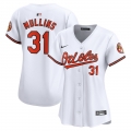 Women's Baltimore Orioles Cedric Mullins Nike White Home Limited Player Jersey