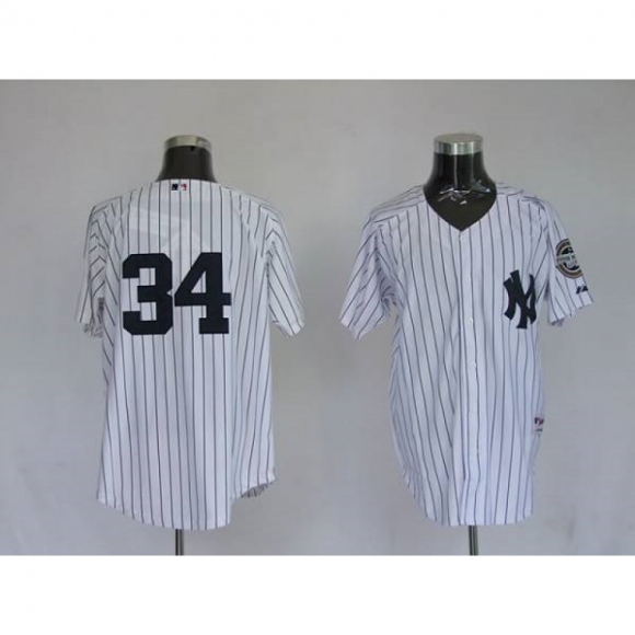 Yankees #34 Brian McCann White Stitched MLB Jersey