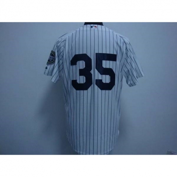 Yankees #35 Michael Pineda White Stitched MLB Jersey