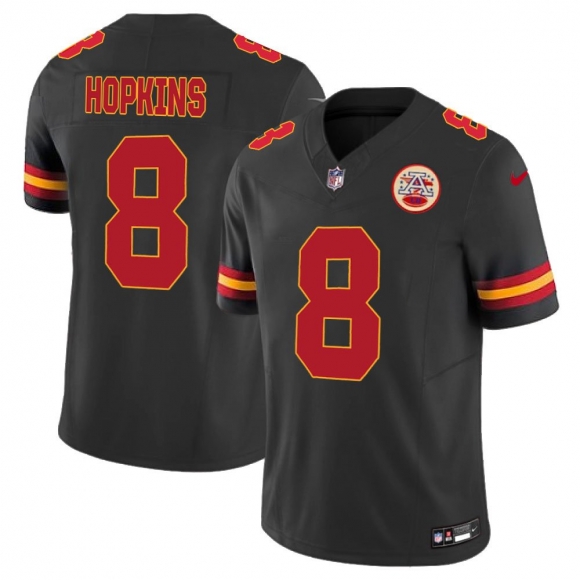 Men's Kansas City Chiefs DeAndre Hopkins Black Alternate Vapor F.U.S.E. Limited Jersey