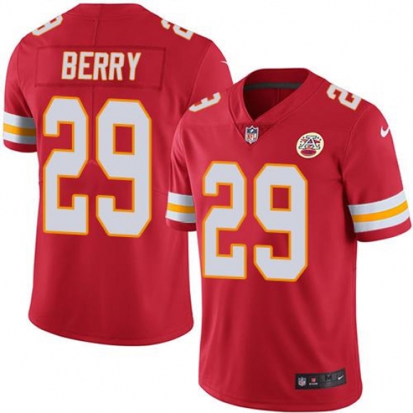 Nike Chiefs #29 Eric Berry Red Youth Stitched NFL Limited Rush Jersey