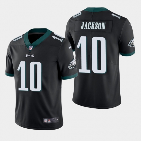 Men's Philadelphia Eagles #10 DeSean Jackson Black Vapor Untouchable Limited Stitched Jersey