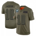 Men's Philadelphia Eagles #10 DeSean Jackson 2019 Camo Salute To Service Limited Stitched NFL Jersey