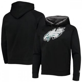 Men's Philadelphia Eagles Black Pullover Hoodie