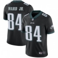 Men's Philadelphia Eagles #84 Greg Ward Jr. Black Vapor Untouchable Limited Stitched Jersey