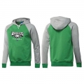 Philadelphia Eagles Critical Victory Pullover Hoodie Green & Grey