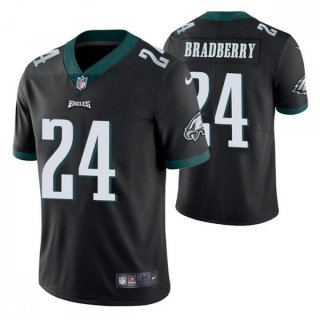 Men's Philadelphia Eagles #24 James Bradberry Black Vapor Untouchable Limited Stitched Jersey