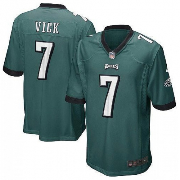 Men's Philadelphia Eagles #7 Michael Vick Green Vapor Untouchable Limited Stitched Jersey